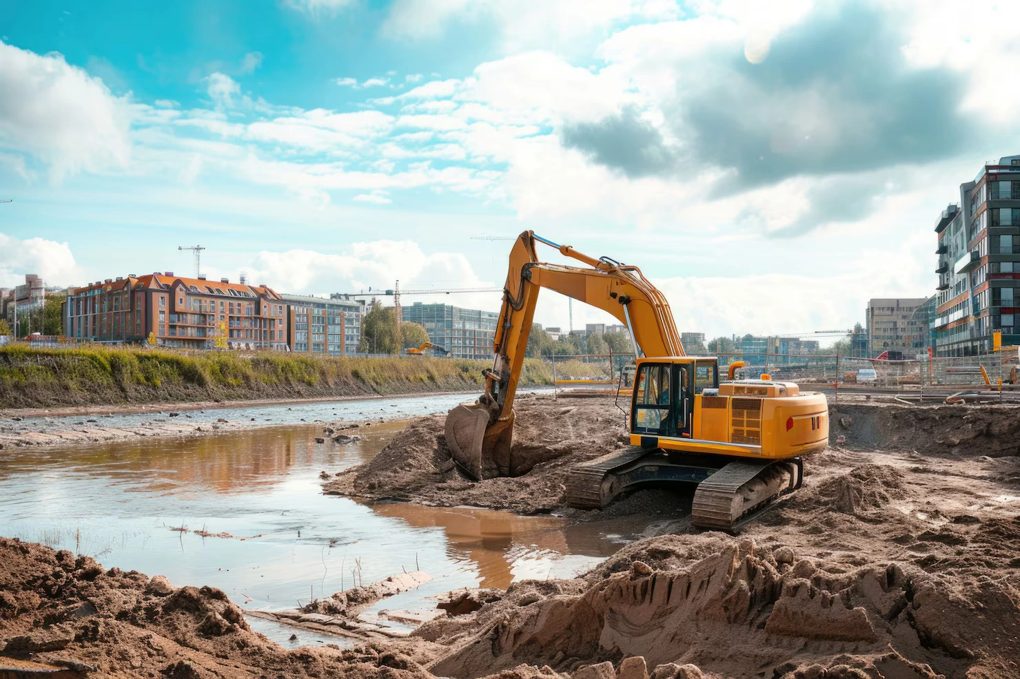 Earth Movers (Excavators, Bulldozers, Loaders, Cranes)